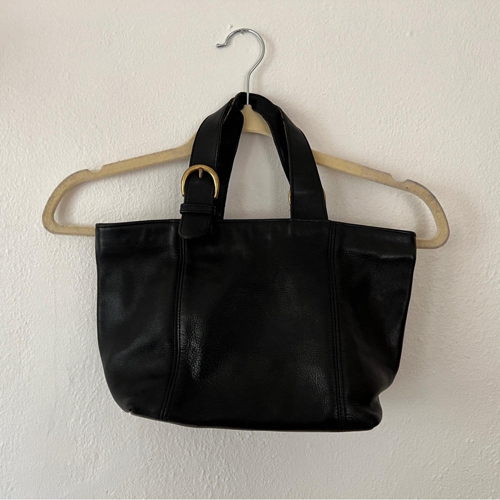 Vintage 1996 Coach 4133 Waverly Black Leather Bag